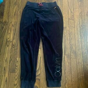 Calvin Klein black sweats